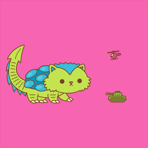 18 Artistic Cat Gifs to Celebrate International Cat Day
