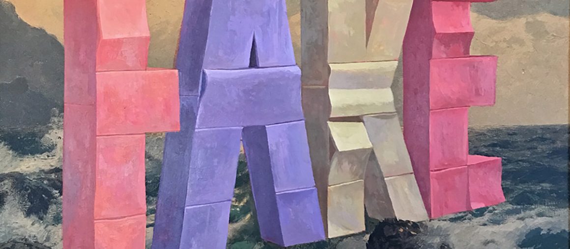 Wayne White reflects on 20 years of his word paintings