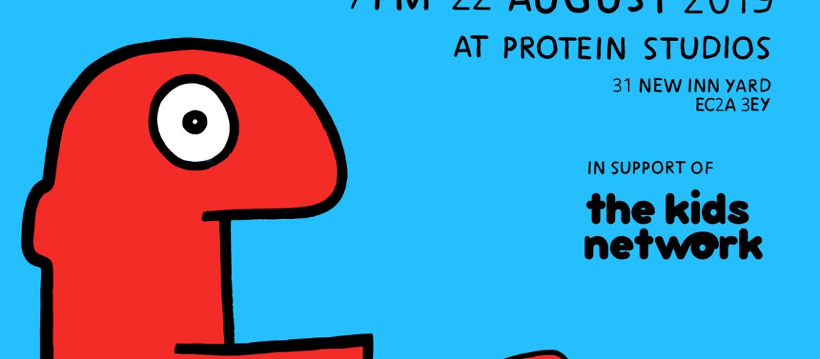 Thierry Noir’s colourful characters return to the streets of London