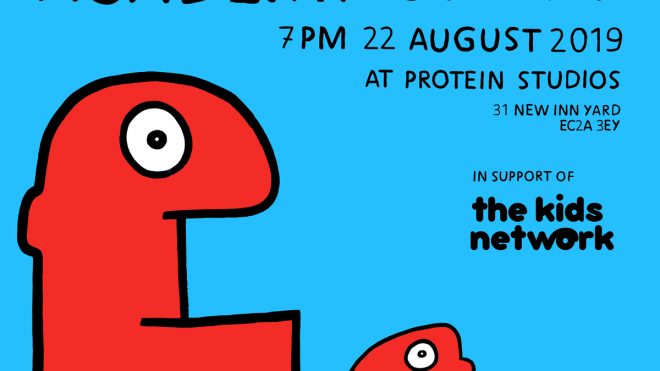 Thierry Noir’s colourful characters return to the streets of London