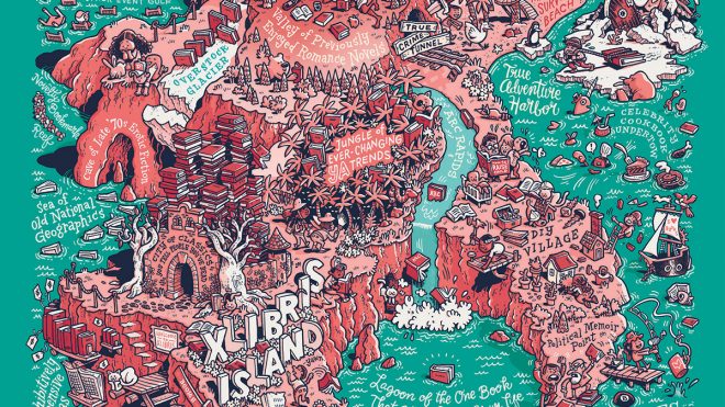 Illustrators dream up imaginary islands in a new book