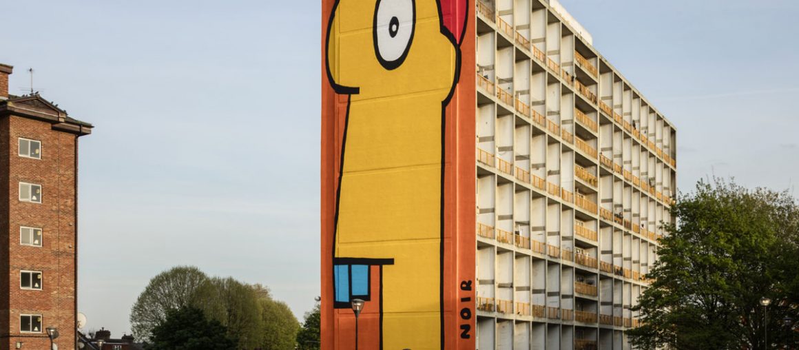 Thierry Noir on street art that brings hope