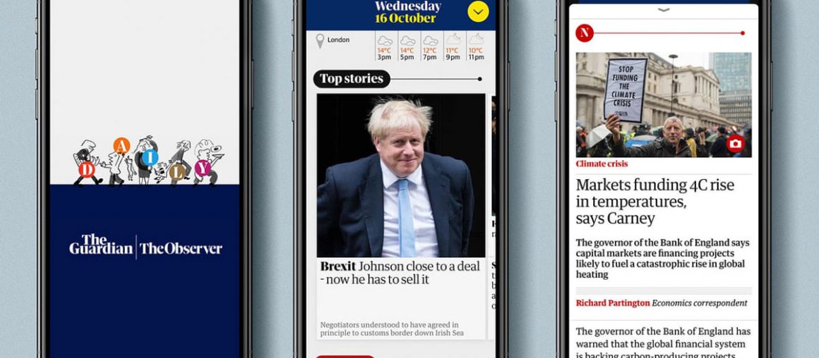 The Guardian’s app gets a fresh new look