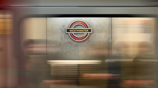 Westminster Tube roundel is reimagined in Pan African colours