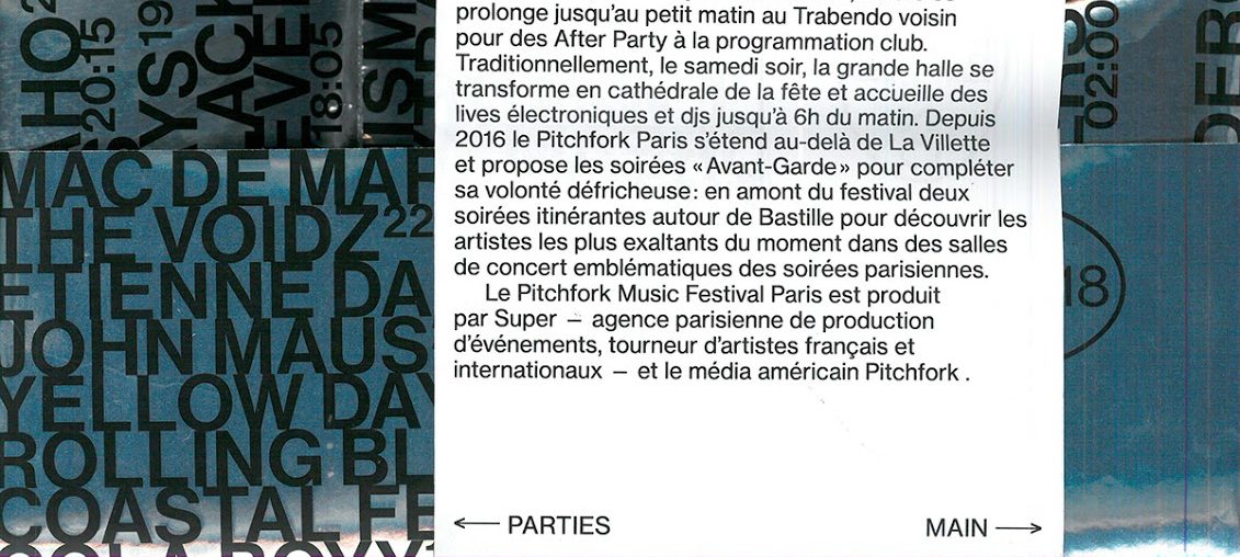 That 90s Graphic Design Look is Coming Back - Pitchfork Music Festival