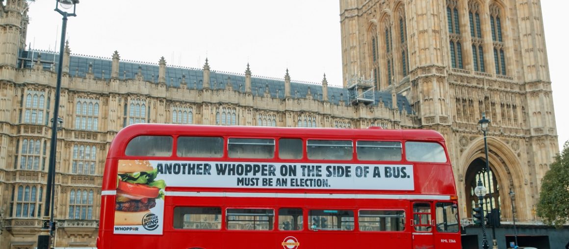 Another whopper on a bus… but this time, it’s from Burger King