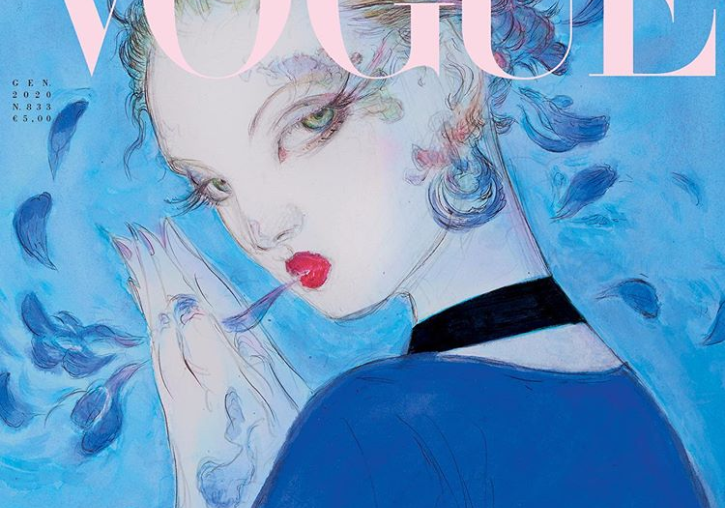 Vogue Italia pushes for sustainability in new illustrated issue