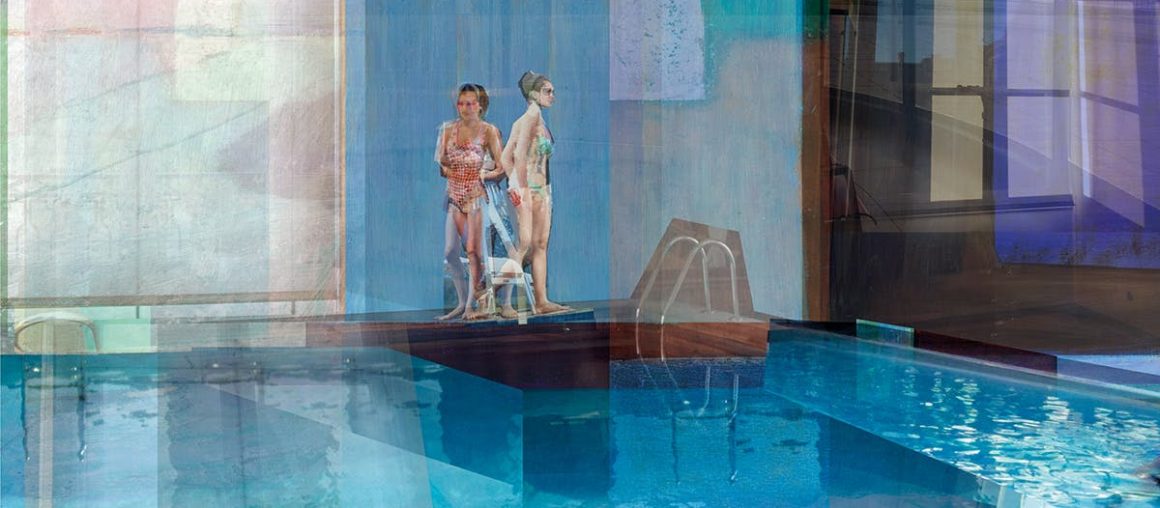Catherine Balet’s translucent, mixed-media scenes