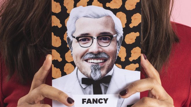 Moonpig and KFC collaborate on scratch and sniff Valentine’s Day cards