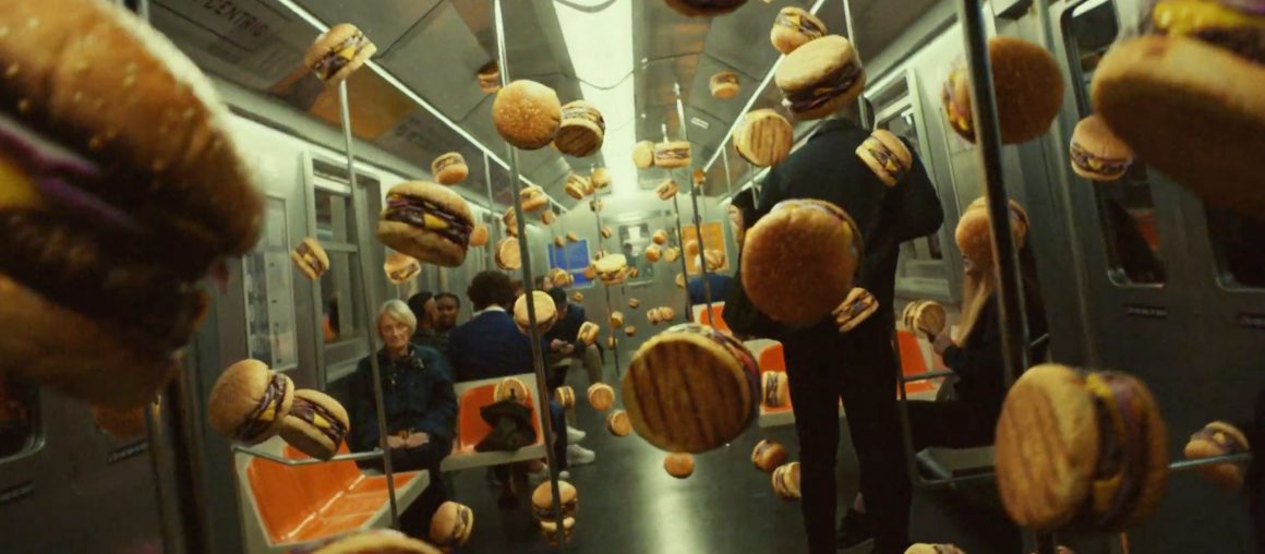 Enjoyably silly burger ad for US brand Postmates