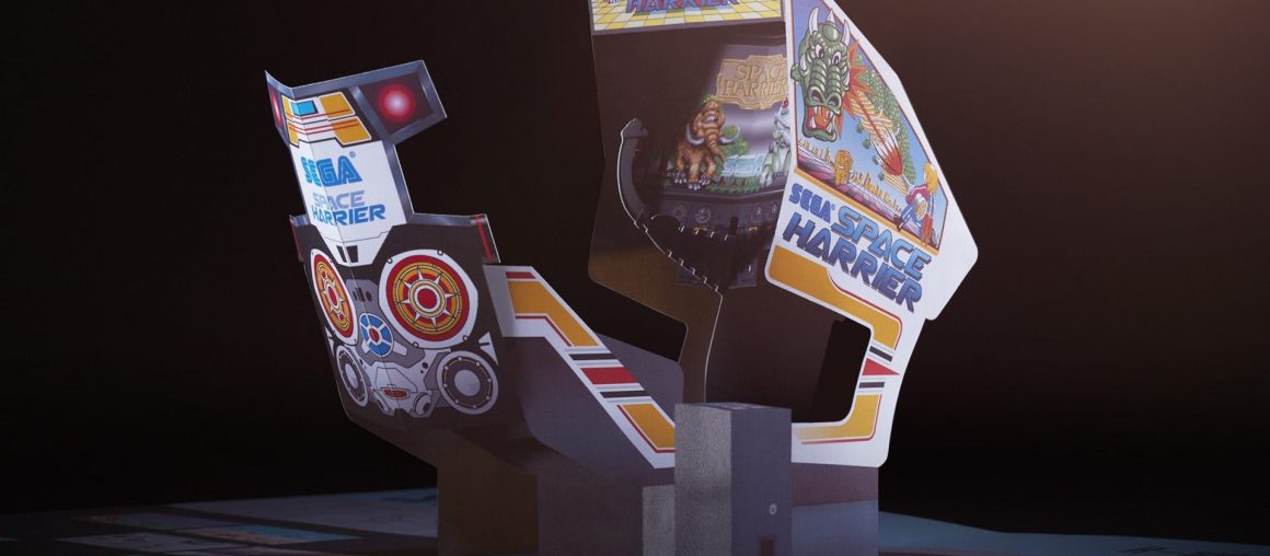 Sega Arcade games celebrated in a new pop-up book