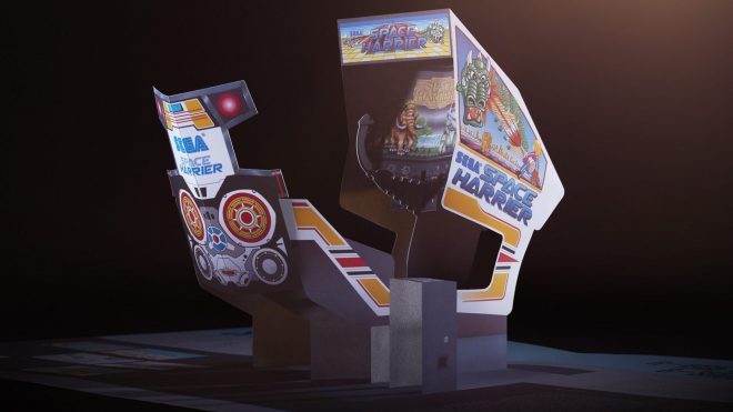 Sega Arcade games celebrated in a new pop-up book