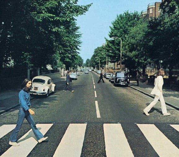 Classic album covers reimagined for the social distancing era