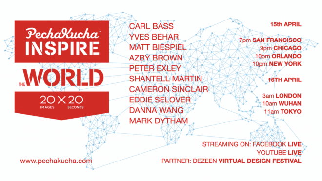 PechaKucha x Virtual Design Festival: live talks from around the world