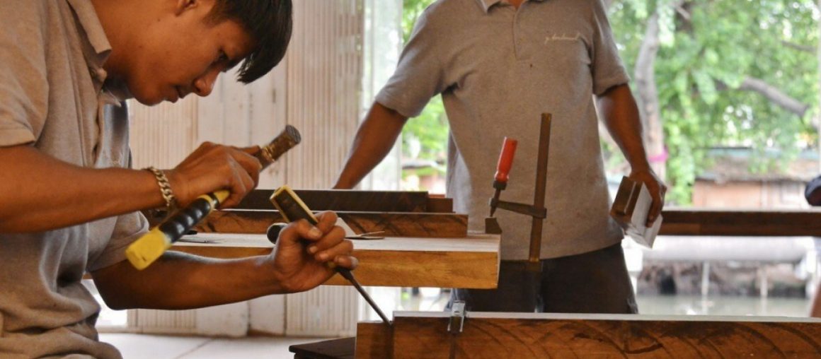‘We don’t kill trees’: Thai design studio founded by Belgians forges bespoke, handmade furniture from rustic hardwood