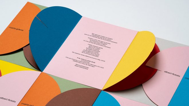 Wedding Invitation by Graphic Design Studio Hey