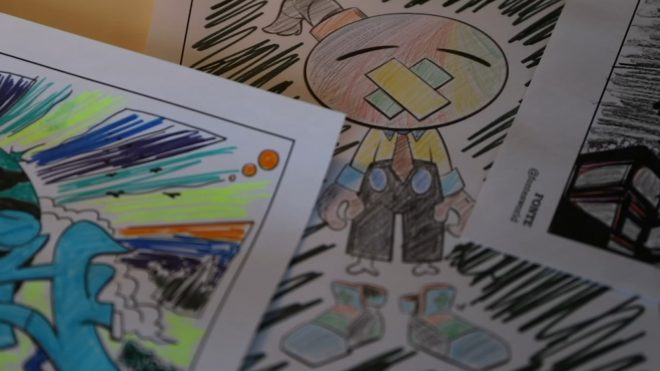 Artists collaborate to create COVID-19 coloring book