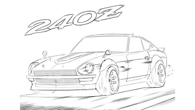 Nissan releases free coloring book to quell coronavirus blues