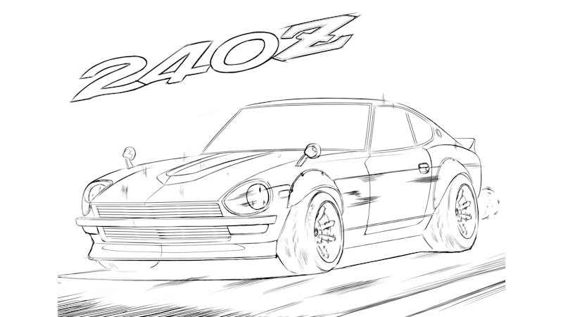 Nissan releases free coloring book to quell coronavirus blues
