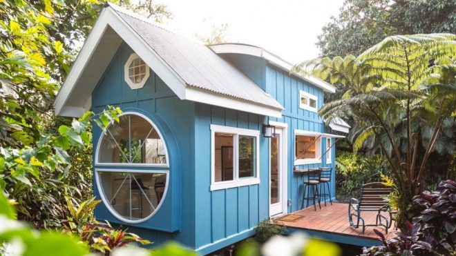 Gorgeous tiny house oasis built for paradise