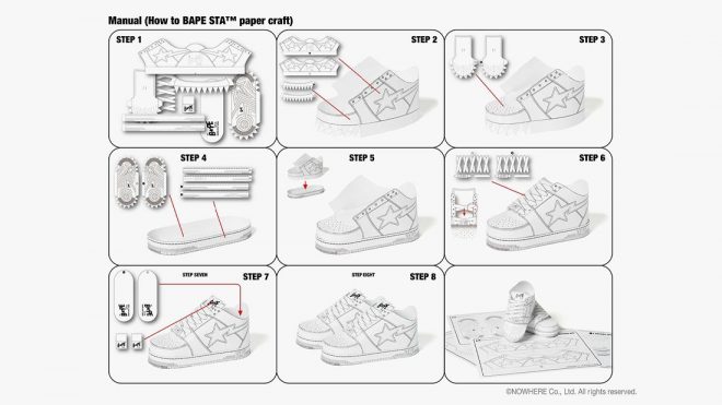 Build Your Own BAPE Stas at Home!