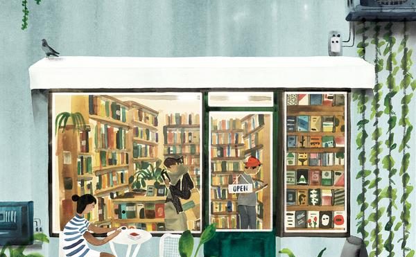Marc Martin Paints The Perfect Bookstore