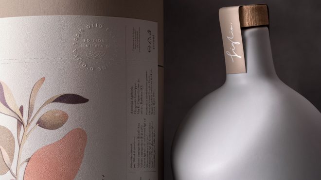 This olive oil brand identity "celebrates feminine individuality"