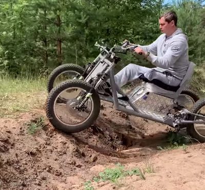 This Off-Road Electric Wheelchair Can Go Places Conventional Wheelchairs Can't - Core77