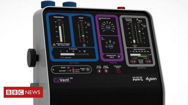 Dyson Covid-19 ventilators are 'no longer required'