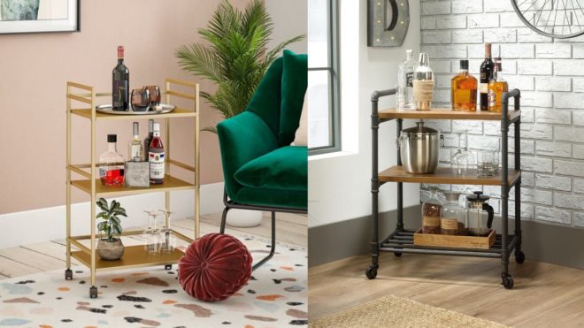 12 top-rated bar carts for less than $100