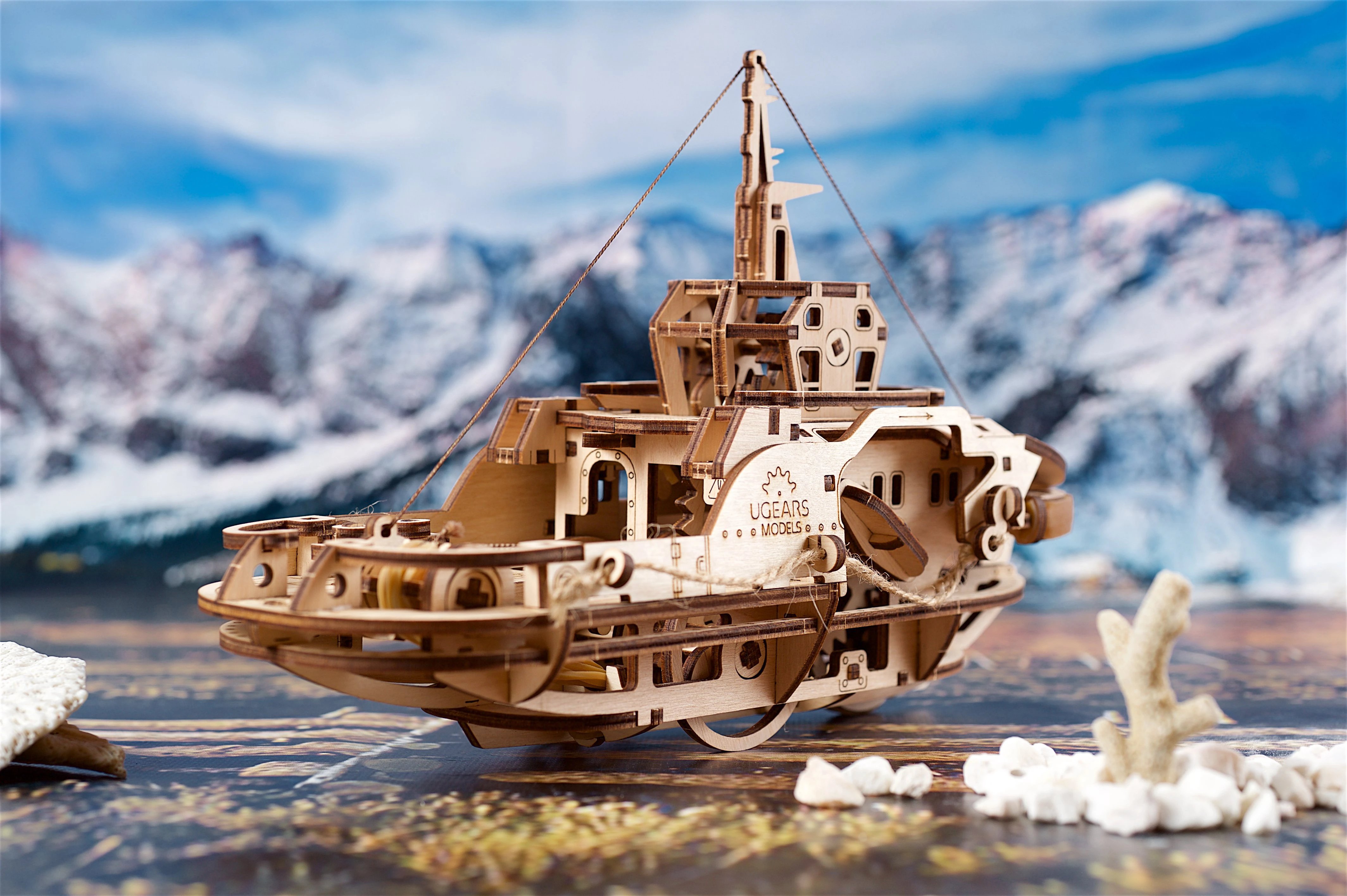 Tugboat Model Kit