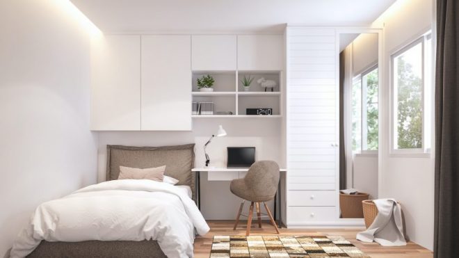 DIY: 10 ways to make a small bedroom seem bigger