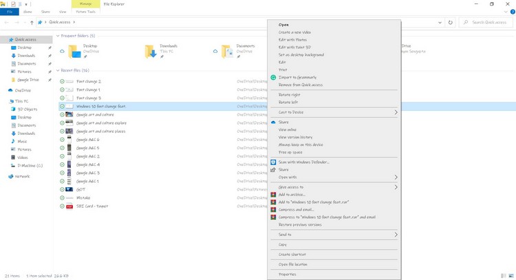 How to Change the System Font in Windows 10