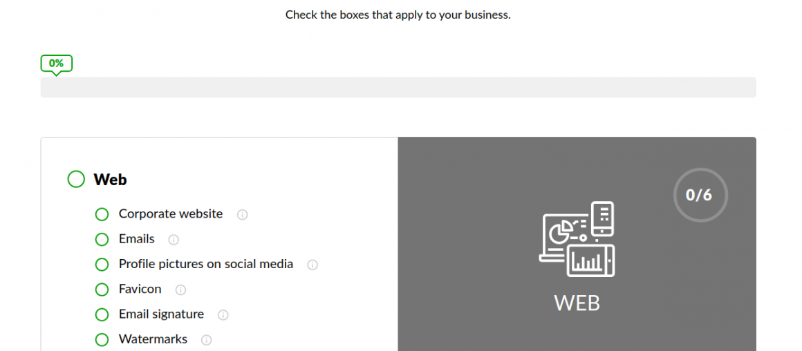 Branding checklist by Logaster - Check out the branding efficiency quickly at no cost! | Product Hunt