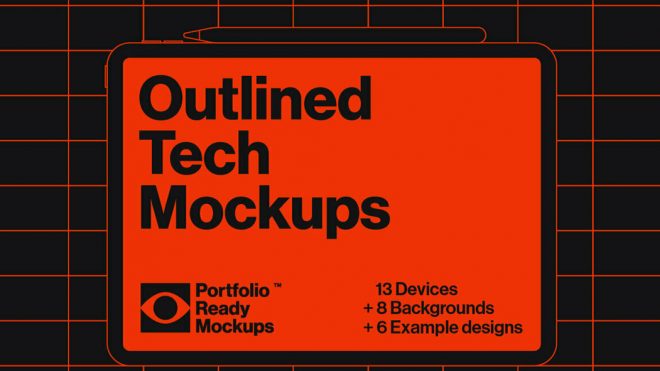 Outlined Tech Mockups