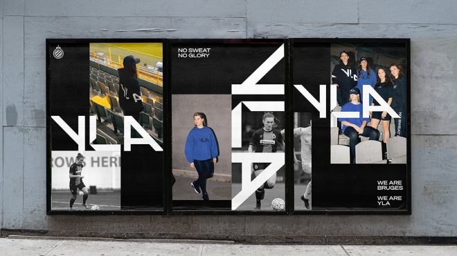 Studio Dumbar rebrands Brugge’s women’s soccer team