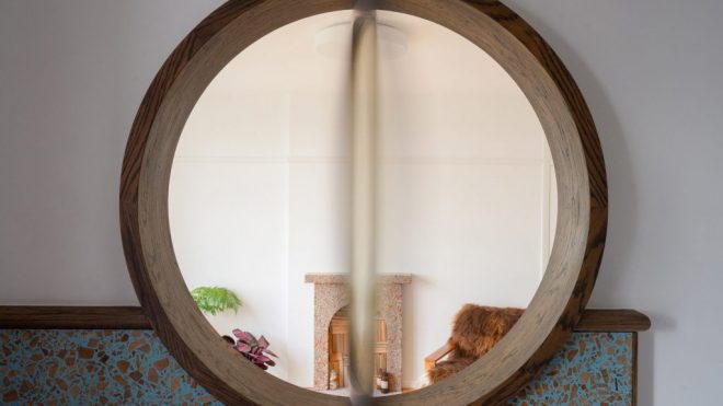 Porthole features in Makepeace Mansions Apartment by Surman Weston