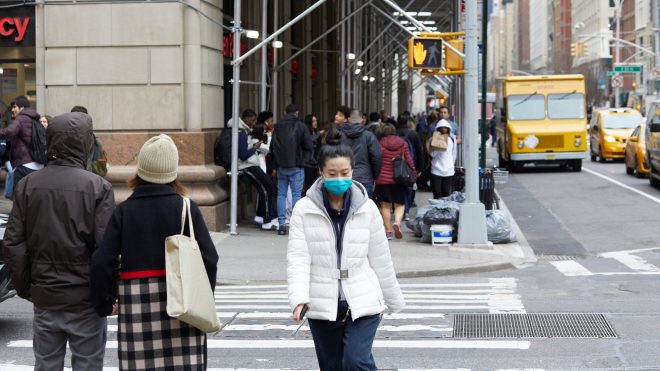 New York Map Highlights Sidewalks with Social Distancing Possibilities