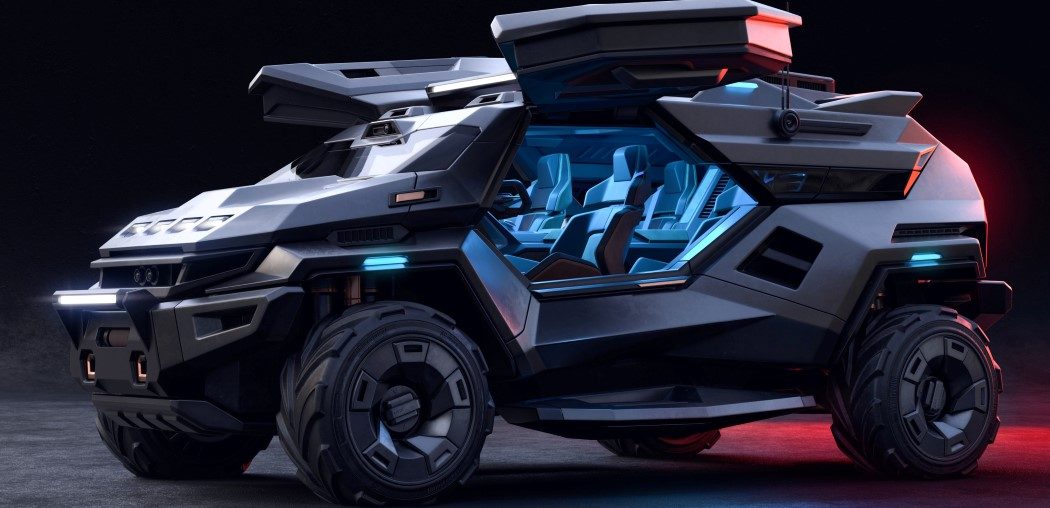 This armored vehicle is for people who think the Tesla Cybertruck isn’t intense enough