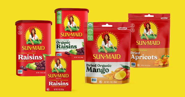 Sun-Maid Updated Its Iconic Logo to Appeal to Young Parents