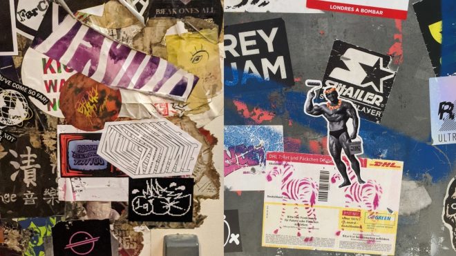 These Photos Prove That Stickers Are the Best Records of Pop Culture