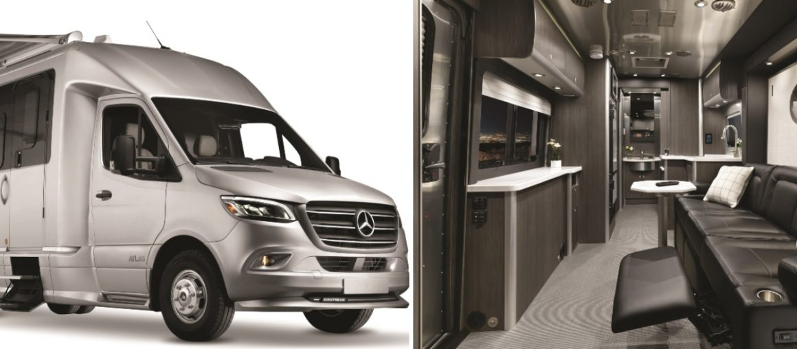 New Airstream camper uses solar panels for off-grid power