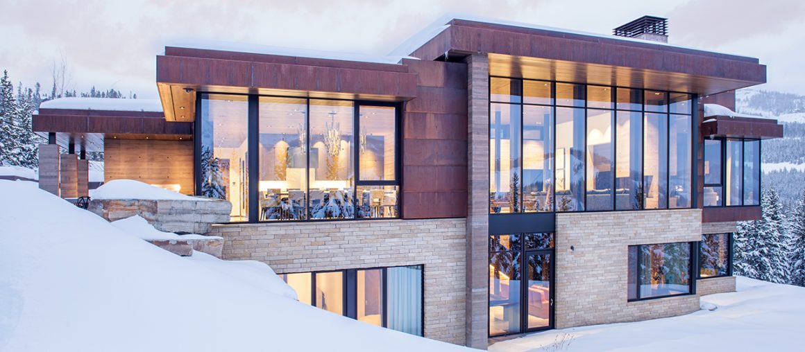 Yellowstone Residence: A Modern Escape Nestled in the Rocky Mountains - Design Milk