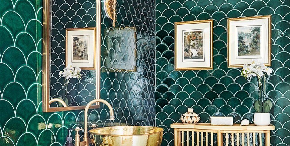 10 Green Bathrooms With Gorgeous Interior Designs