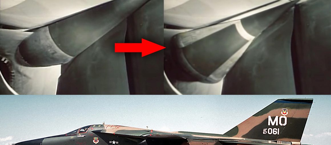The F-111 Aardvark's Variable Geometry Air Inlet Spike Was A Work Of Art
