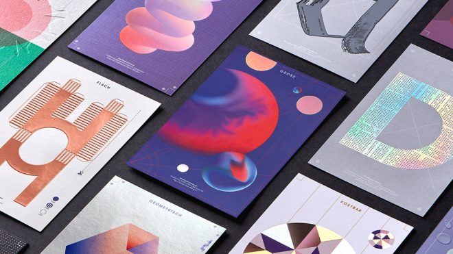 Mediadruckwerk Sample Box by Graphic Design Studio EIGA