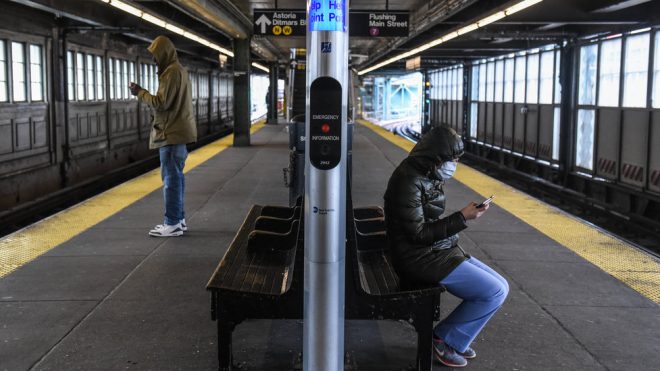 Face Masks and Crowd Control: The Race to Make Your Subway Ride Safer