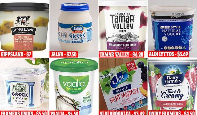 Shoppers vote for their favourite supermarket yoghurt brands