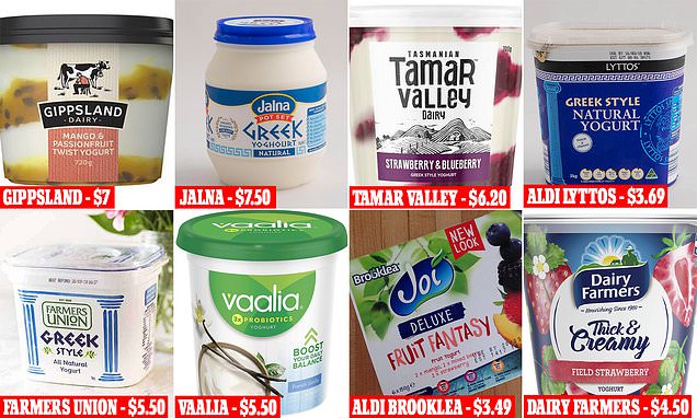 Shoppers vote for their favourite supermarket yoghurt brands
