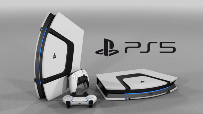 PS5 design has a wild 'taco' shape with removable fan cover